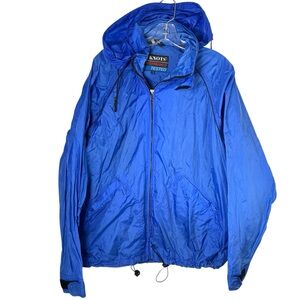 30 knots performance tested large blue hooded outdoors casual everyday softshell